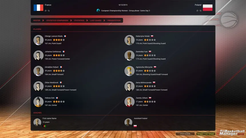 Скриншот 6 к игре Pro Basketball Manager 2016