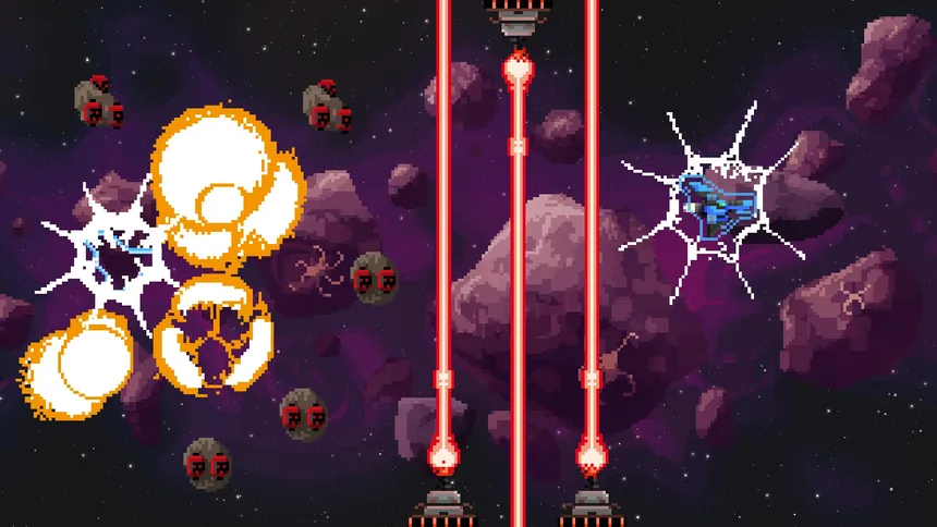 Скриншот 1 к игре Steredenn: Binary Stars