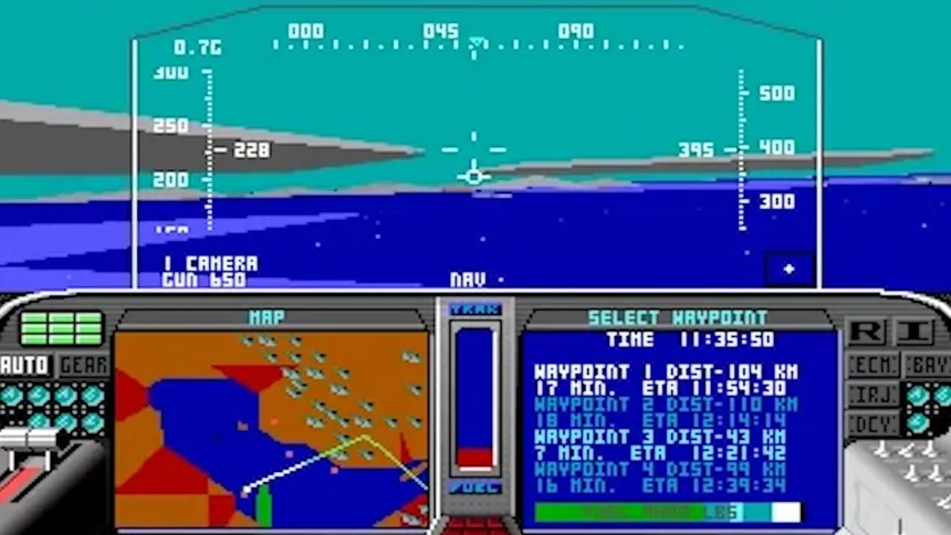 Скриншот 5 к игре F-19 Stealth Fighter