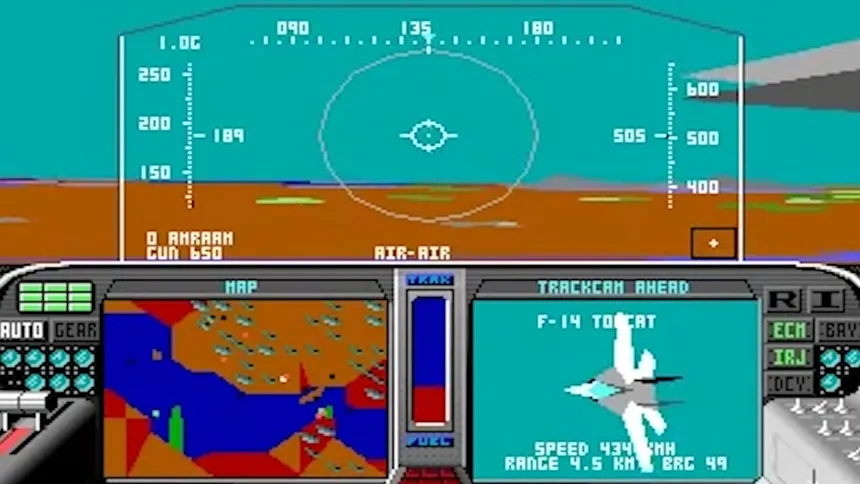 Скриншот 8 к игре F-19 Stealth Fighter