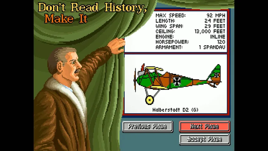 Скриншот 1 к игре Knights of the Sky