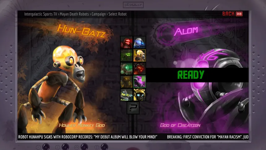 Скриншот 7 к игре Mayan Death Robots