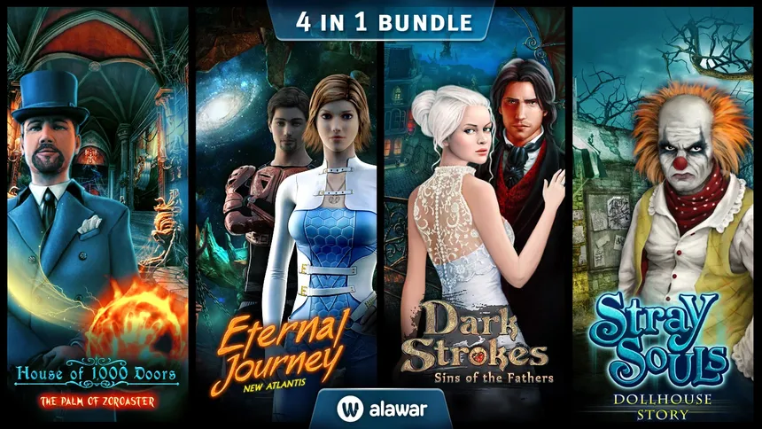Скриншот 1 к игре Hidden Object Bundle 4 in 1
