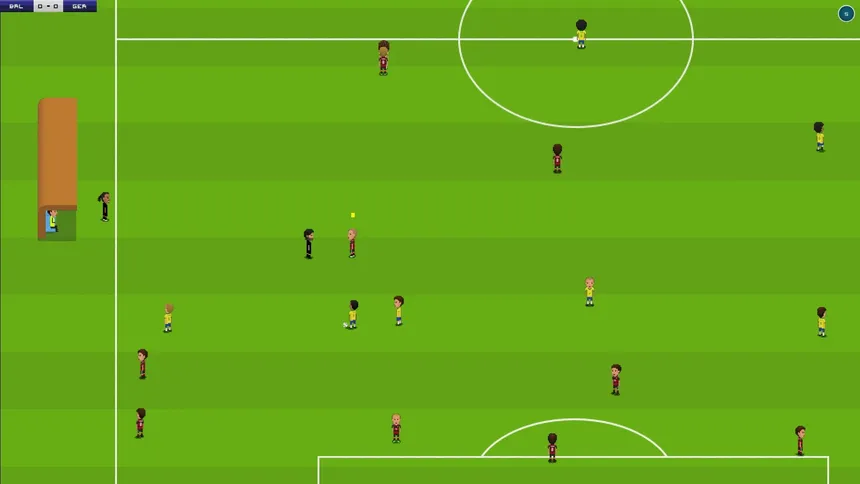 Скриншот 1 к игре Pixel Soccer