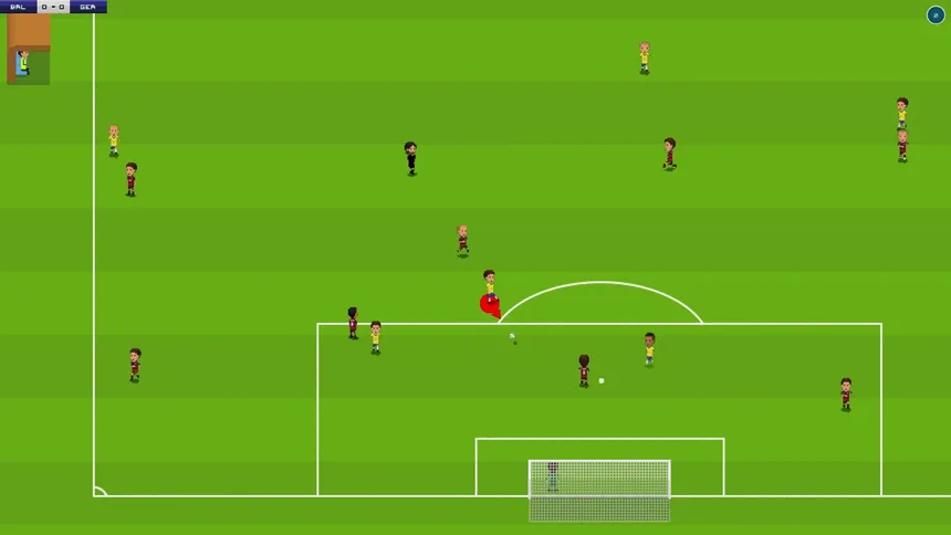 Скриншот 4 к игре Pixel Soccer