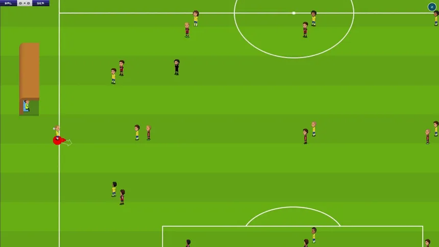 Скриншот 5 к игре Pixel Soccer