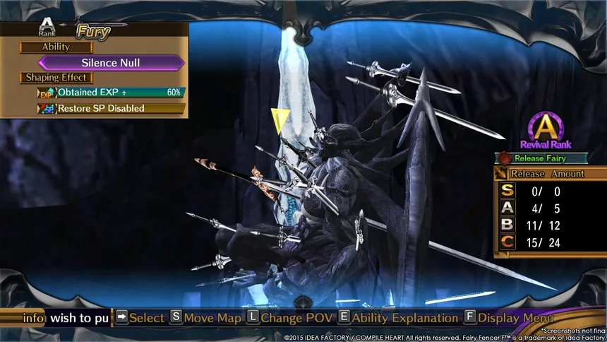 Скриншот 7 к игре Fairy Fencer F
