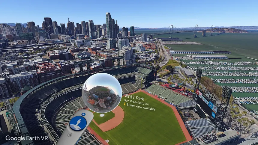 Скриншот 2 к игре Google Earth VR