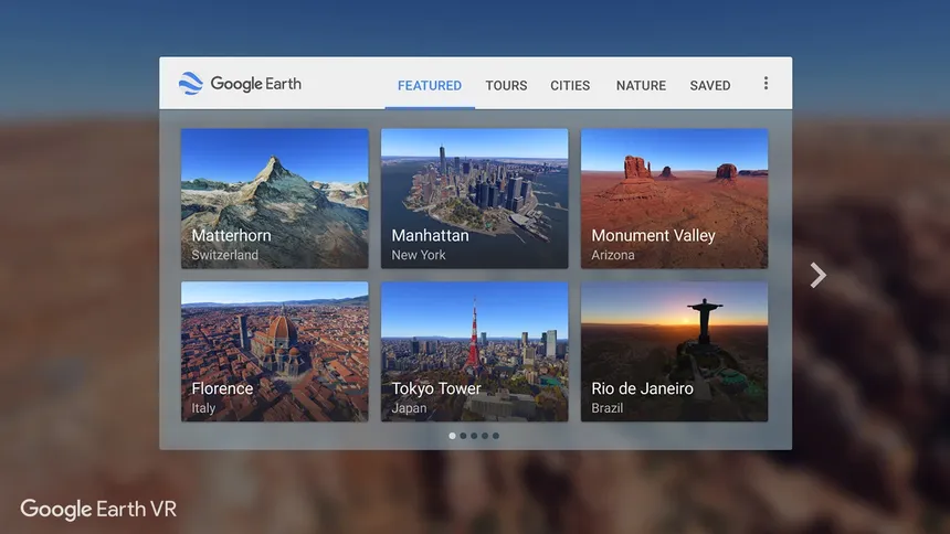 Скриншот 8 к игре Google Earth VR