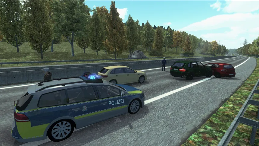 Скриншот 2 к игре Autobahn Police Simulator