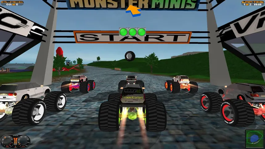 Скриншот 1 к игре Monster Minis Extreme Off-Road