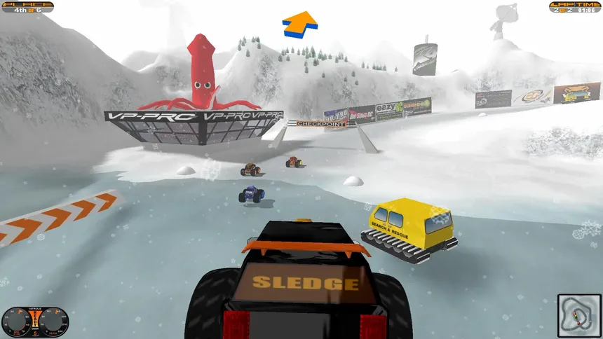 Скриншот 3 к игре Monster Minis Extreme Off-Road