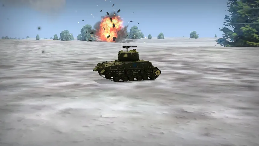 Скриншот 6 к игре M4 Tank Brigade