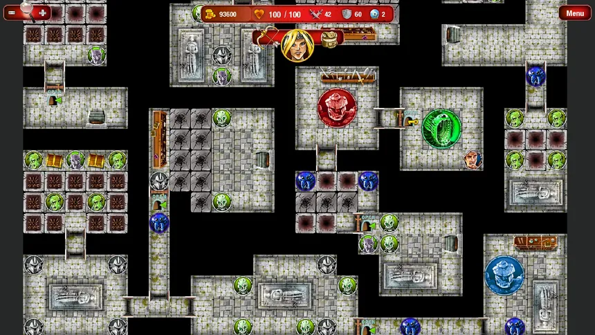 Скриншот 1 к игре Mighty Dungeons