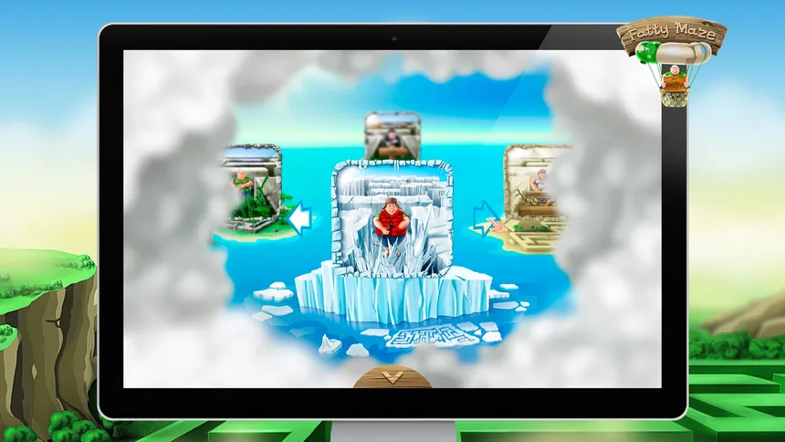 Скриншот 8 к игре Fatty Maze's Adventures