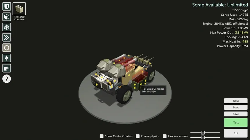 Скриншот 7 к игре Scraps: Modular Vehicle Combat