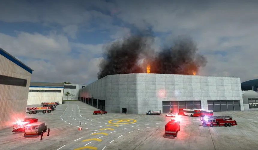 Скриншот 1 к игре Airport Firefighters - The Simulation