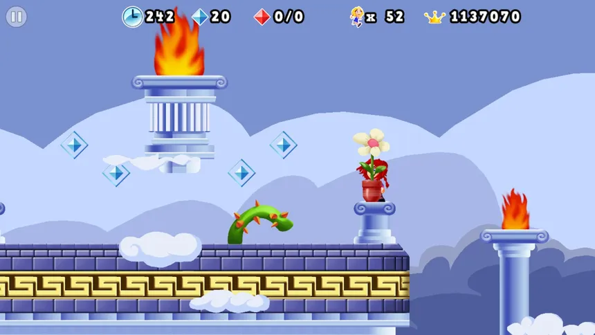 Скриншот 6 к игре Giana Sisters 2D