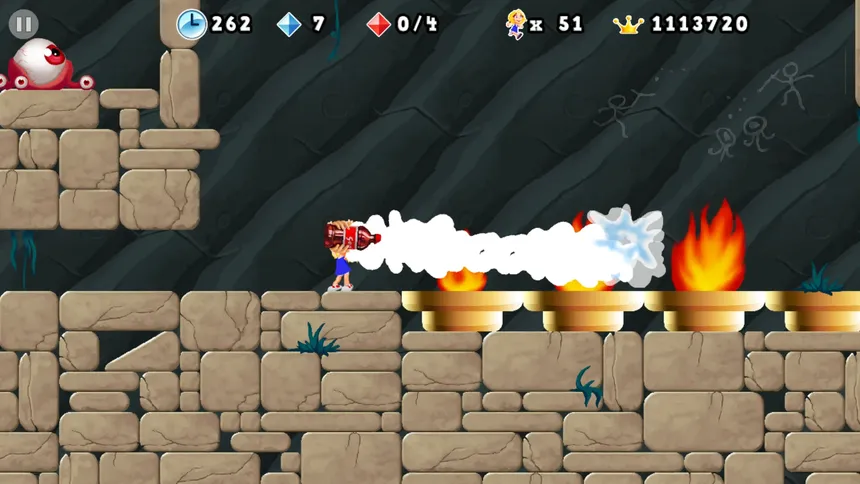 Скриншот 7 к игре Giana Sisters 2D