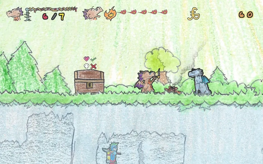 Скриншот 6 к игре DRAGON: A Game About a Dragon