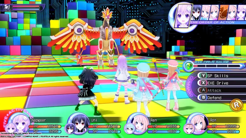 Скриншот 1 к игре Hyperdimension Neptunia Re;Birth2: Sisters Generation