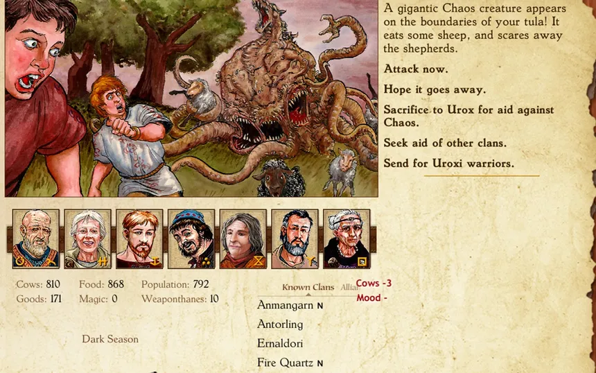 Скриншот 4 к игре King of Dragon Pass