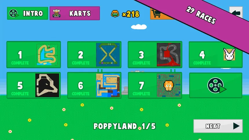 Скриншот 4 к игре Poppy Kart