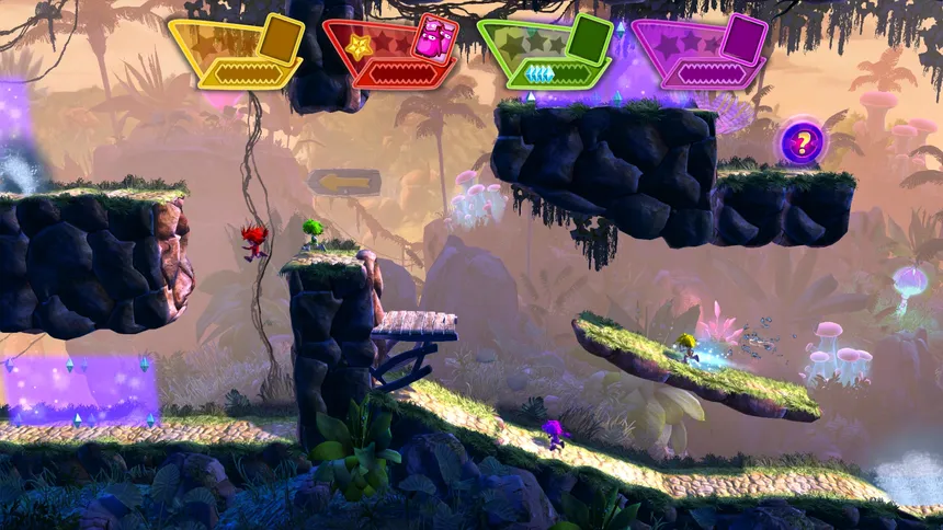 Скриншот 1 к игре Giana Sisters: Dream Runners