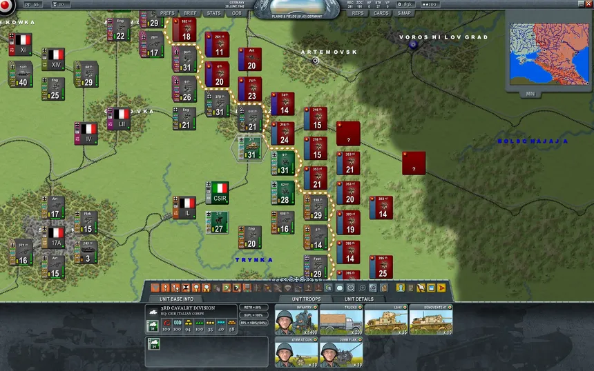 Скриншот 7 к игре Decisive Campaigns: Case Blue