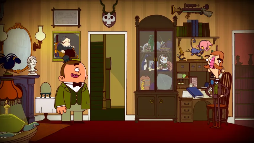Скриншот 1 к игре Adventures of Bertram Fiddle 1: A Dreadly Business