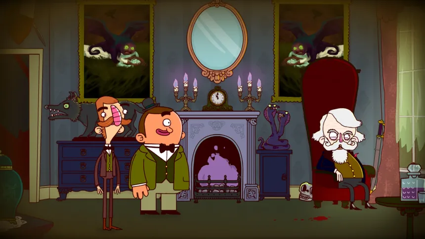 Скриншот 2 к игре Adventures of Bertram Fiddle 1: A Dreadly Business