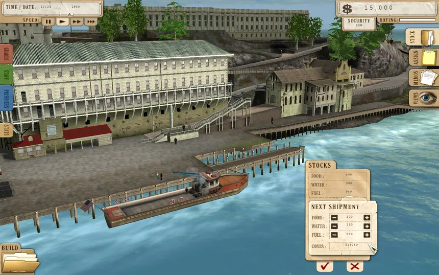 Скриншот 1 к игре Prison Tycoon Alcatraz