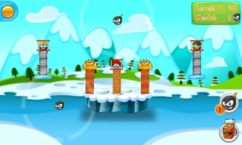 Скриншот 3 к игре Bomb The Monsters!
