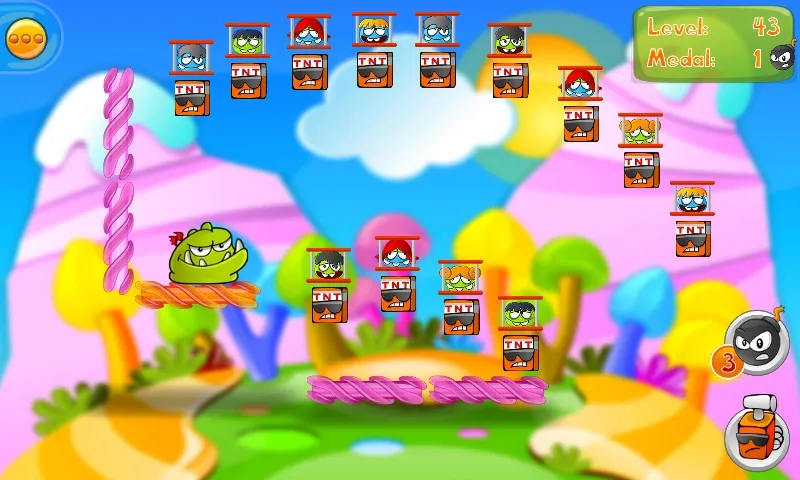 Скриншот 4 к игре Bomb The Monsters!