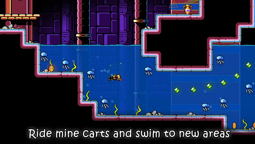 Скриншот 2 к игре Traps N' Gemstones