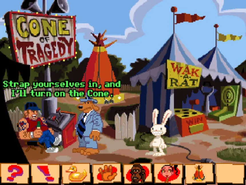 Скриншот 1 к игре Sam &amp; Max Hit the Road