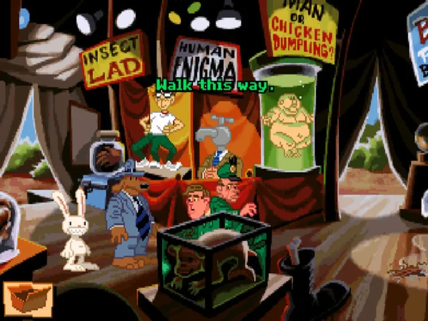 Скриншот 2 к игре Sam &amp; Max Hit the Road