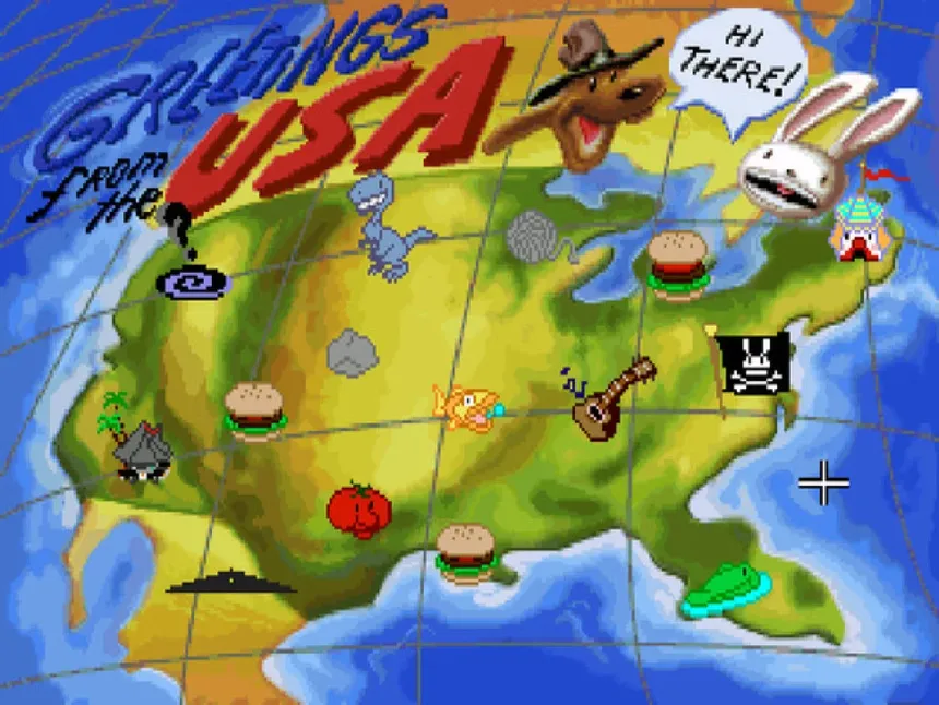 Скриншот 3 к игре Sam &amp; Max Hit the Road