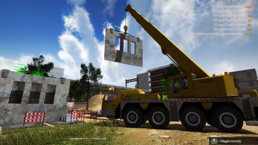 Скриншот 1 к игре Construction Machines Simulator 2016