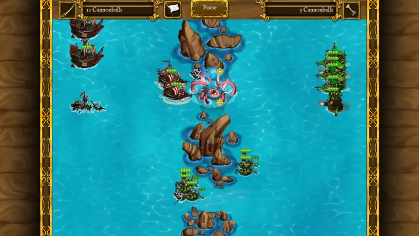 Скриншот 7 к игре Pirates vs Corsairs: Davy Jones's Gold