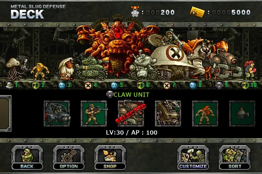 Скриншот 11 к игре Metal Slug Defense