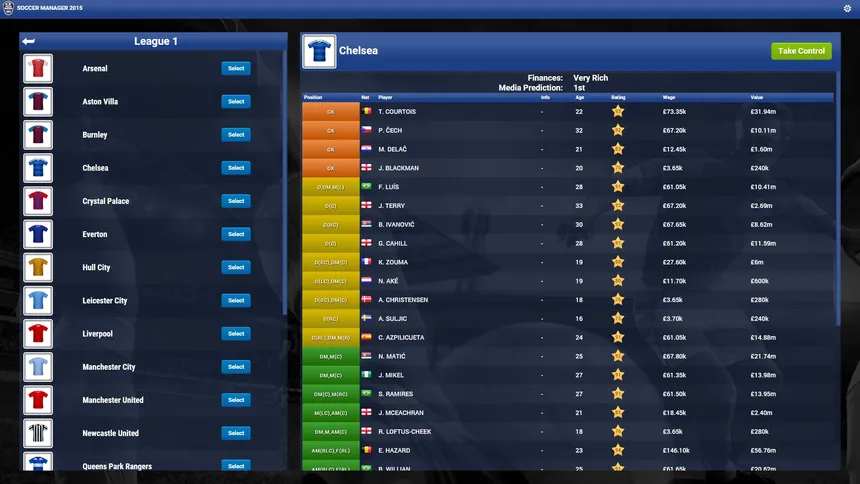 Скриншот 3 к игре Soccer Manager 2015