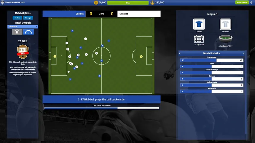Скриншот 5 к игре Soccer Manager 2015