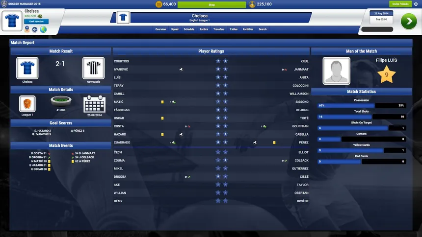 Скриншот 6 к игре Soccer Manager 2015