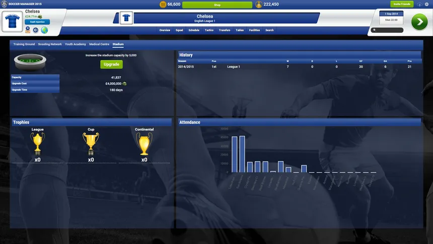 Скриншот 7 к игре Soccer Manager 2015