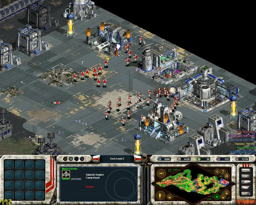 Скриншот 3 к игре STAR WARS Galactic Battlegrounds Saga