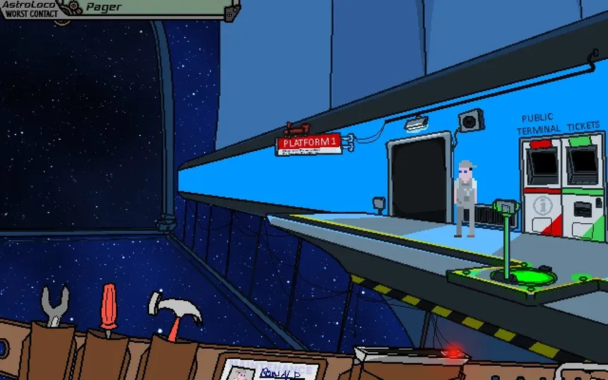 Скриншот 1 к игре Astroloco: Worst Contact