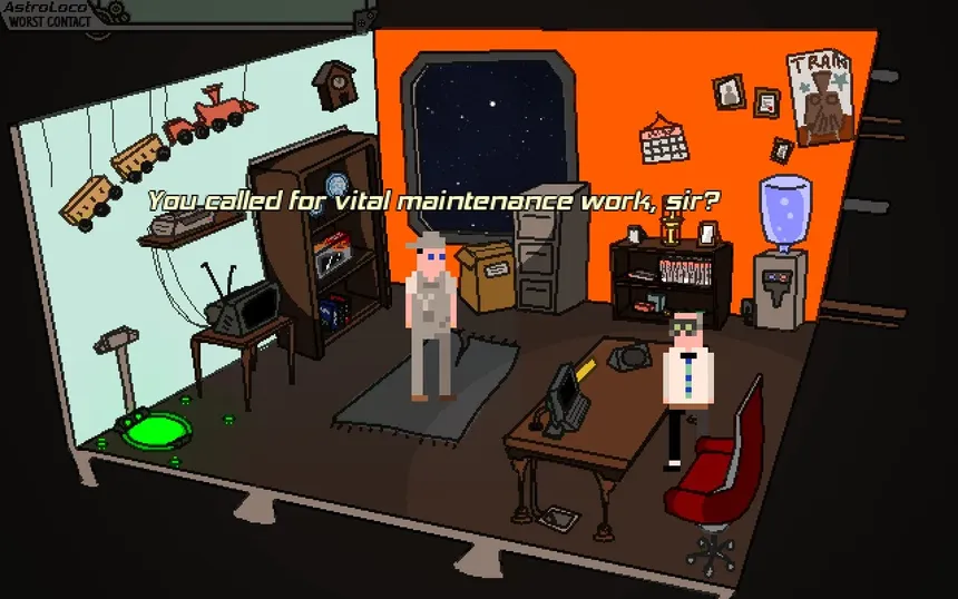 Скриншот 4 к игре Astroloco: Worst Contact