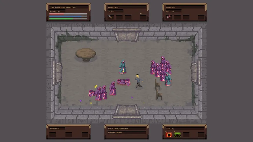 Скриншот 1 к игре No Turning Back: The Pixel Art Action-Adventure Roguelike