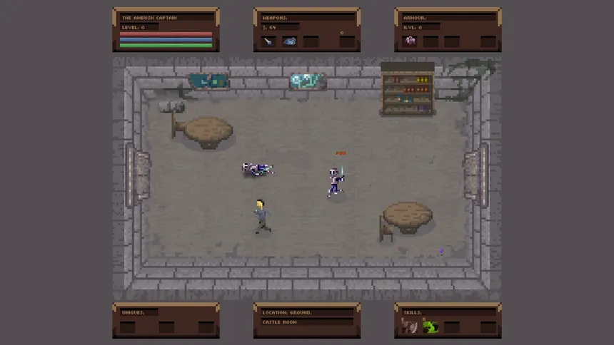 Скриншот 2 к игре No Turning Back: The Pixel Art Action-Adventure Roguelike